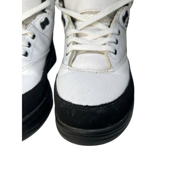 Patrick Ewing Athletics 33 Hi Sneaker Black/White/Silver Men's 7 Retro Style - Picture 4 of 16